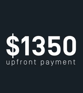 1350 upfront