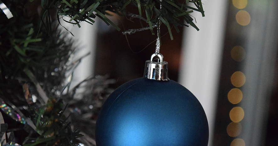 Xmas Tree Nuna Blue Ball v2
